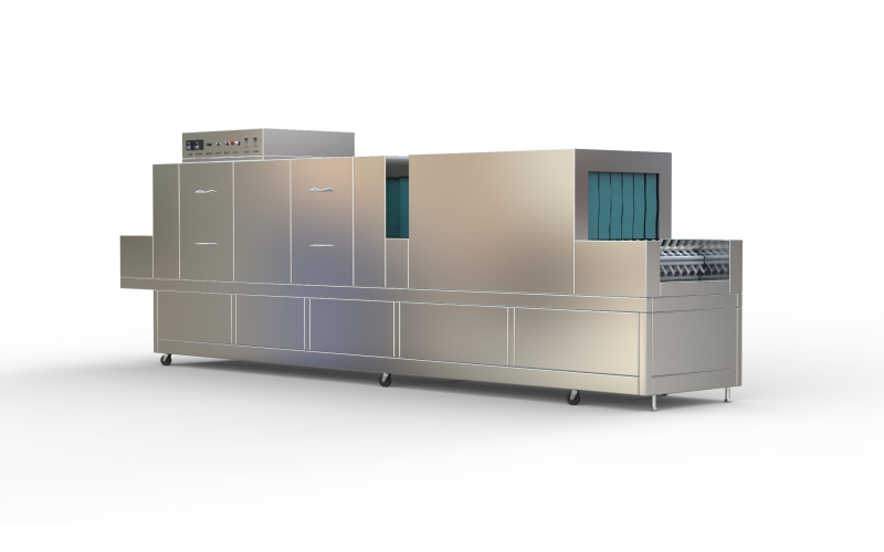 酒店全自動(dòng)長(zhǎng)龍洗碗機(jī)智能學(xué)校食堂大型商用一次性餐具洗碗機(jī)廠家